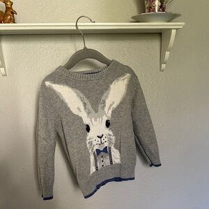 Cat & Jack Gray and Blue Sweater